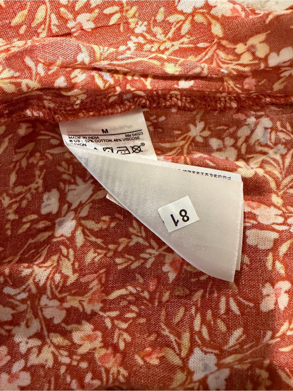 Floral Blouse with Ruffled Sleeves from Old Navy - Picture 7 of 10